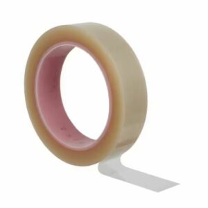 3M Tape 40 Clear PET Electrical Tape, 50mm x 66m - Image 1