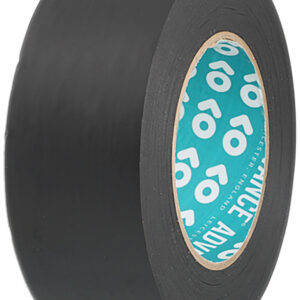 Advance Tapes Black PVC Electrical Tape, 50mm x 33m - Image 1