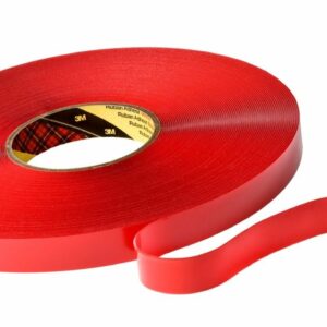 3M Adhesive Foam Tape, 12.0mm x 33.0m, 1.0mm Thick - Image 1