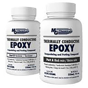 MG Chemicals 832TC-450ML Black Epoxy Epoxy Resin Adhesive 450 ml - Image 1