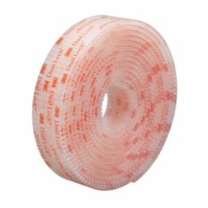 3M Transparent Hook & Loop Tape, 25mm x 45.7m - Image 1