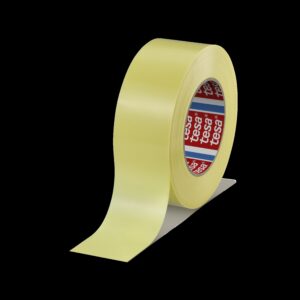 Tesa 4289 Yellow Packing Tape, 66m x 50mm - Image 1