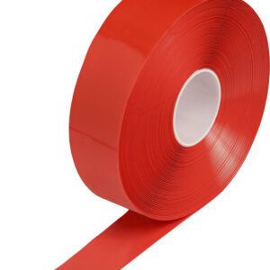Brady Red Vinyl 30.48m Lane Marking Tape, 1.27mm Thickness - Image 1