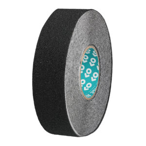 Advance Tapes Black PVC 18m Hazard Tape, 1mm Thickness - Image 1