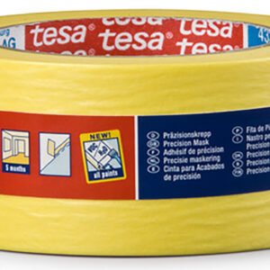 Tesa 4334 Yellow Masking Tape 50mm x 50m - Image 1