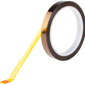 Hi-Bond HB830 Amber Polyimide Film Electrical Tape, 12mm x 33m - Image 1