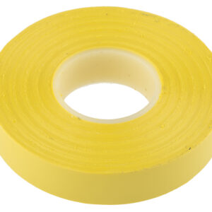 Advance Tapes AT7 Yellow PVC Electrical Tape, 12mm x 20m - Image 1