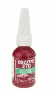 Loctite Loctite 270 Green Threadlocking Adhesive, 10 ml, 24 h Cure Time - Image 1