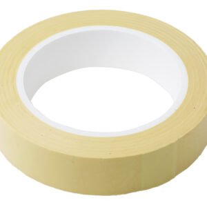 RS PRO AT4004 Yellow Polyester Film Electrical Tape, 25mm x 66m - Image 1