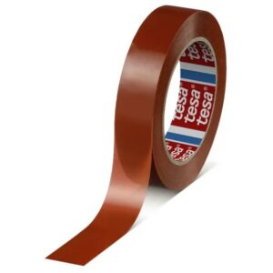 Tesa 4287 Orange Strapping Tape, 66m x 50mm - Image 1