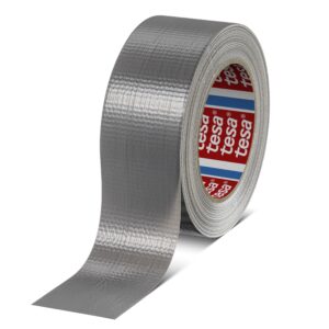 Tesa Tesa 4615 4615 Duct Tape, 50m x 50mm, Silver, PE Coated Finish - Image 1