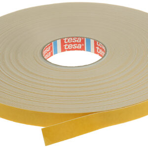 Tesa 4952 White Adhesive Foam Tape, 19.0mm x 50.0m, 1.15mm Thick - Image 1