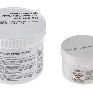 ITW Devcon TITANIUM PUTTY Solid Adhesive, 500 g - Image 1