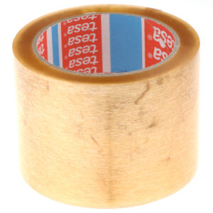 Tesa 4089 Transparent Packing Tape, 66m x 75mm - Image 1