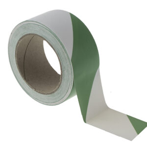 RS PRO Green/White 33m Lane Marking Tape - Image 1