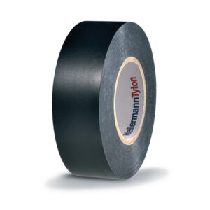 HellermannTyton HellermannTyton Black PVC Electrical Tape, 19mm x 20m - Image 1
