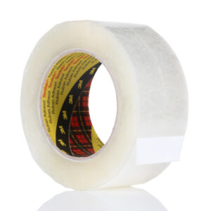 3M SCOTCH 313 Transparent Packing Tape, 100m x 50mm - Image 1