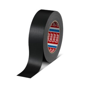 Tesa Tesa 4657 4657 Duct Tape, 50m x 25mm, Black, Acrylic Coated Finish - Image 1