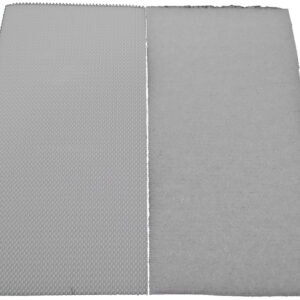 RS PRO White Hook & Loop Tape, 50mm x 100mm - Image 1