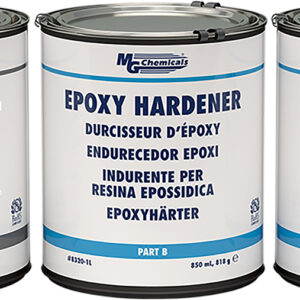 MG Chemicals 832B-3L Black Epoxy Epoxy Resin Adhesive 2.55 L - Image 1