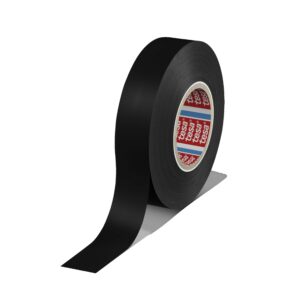 Tesa 4163 Black Soft PVC Electrical Insulation Tape, 19mm x 33m - Image 1