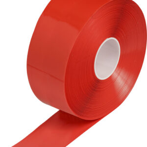 Brady Red Vinyl 30.48m Lane Marking Tape, 1.27mm Thickness - Image 1