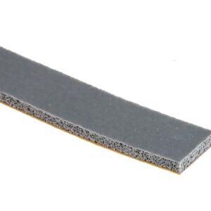 RS PRO Grey Foam Tape, 12.0mm x 5.0m, 2.40mm Thick - Image 1