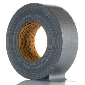 3M Scotch 389 Silver Polyethylene 50m Duct Tape, 0.26mm Thickness - Image 1