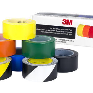 3M Scotch 5S PVC 33m Lane Marking Tape, 0.14mm Thickness - Image 1