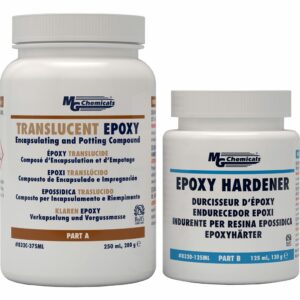 MG Chemicals 832C-375ML Translucent Epoxy Epoxy Resin Adhesive 375 ml - Image 1