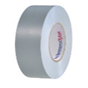 HellermannTyton Grey PVC Electrical Insulation Tape, 25mm x 25m - Image 1