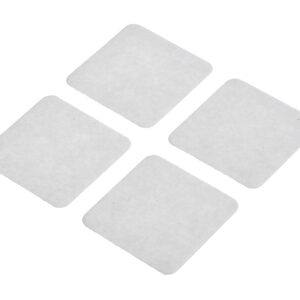 Hi-Bond VST 4100CP Transparent Double Sided Adhesive Square, 1mm Thick, 31.8 N/cm, 30mm x 30mm - Image 1