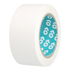 Advance Tapes AT8 White PVC 33m Lane Marking Tape, 0.14mm Thickness - Image 1