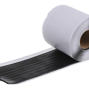 TE Connectivity 8903E Dielectric Tape Black Paper Electrical Tape, 95.25mm x 3m - Image 1