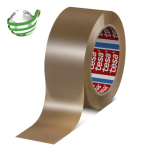 Tesa 60418 Brown Packing Tape, 132m x 50mm - Image 1