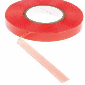 Hi-Bond HB397F Transparent Double Sided Polyester Tape, 0.23mm Thick, 15.6 N/cm, PET Backing, 19mm x 50m - Image 1