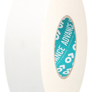 Advance Tapes AT160 Cloth Tape, 50m x 25mm, White, Matt Finish - Image 1