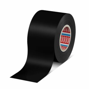 Tesa 4163 Black Soft PVC Electrical Insulation Tape, 50mm x 33m - Image 1