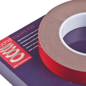 Hi-Bond VST 3120G Grey Foam Tape, 19.0mm x 33.0m, 1.20mm Thick - Image 1