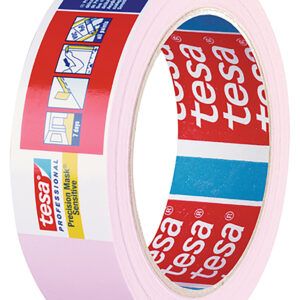 Tesa 4333 Pink Masking Tape 50mm x 50m - Image 1