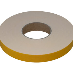 RS PRO White Foam Tape, 25mm x 25m, 1mm Thick - Image 1