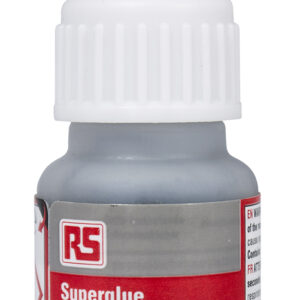 RS PRO Cyanoacrylate 20 g, Black - Image 1