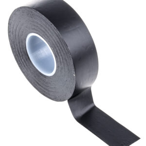 Advance Tapes AT7 Black PVC Electrical Tape, 19mm x 20m - Image 1