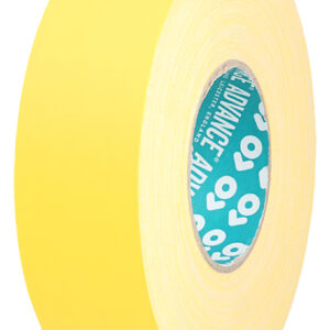 Advance Tapes AT160 Cloth Tape, 50m x 50mm, Yellow, Matt Finish - Image 1