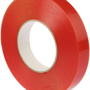 Hi-Bond HB397F Transparent Double Sided Polyester Tape, 0.23mm Thick, 15.6 N/cm, PET Backing, 25mm x 50m - Image 1