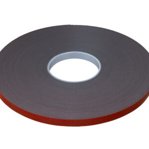 RS PRO Grey Double Sided Foam Tape, 12mm x 33m, 1.1mm Thick - Image 1