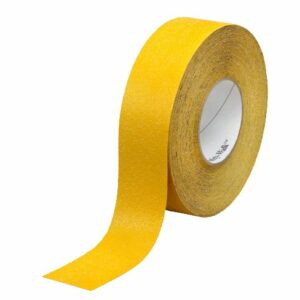 3M Safety-Walk 500 Serie Yellow Aluminium Foil 60ft Anti-slip Hazard Tape, "None" - Image 1