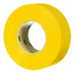 3M 971 Yellow Vinyl 32.9m Floor Tape, 0.43mm Thickness - Image 1