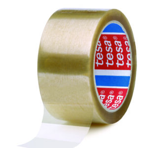 Tesa 4089 Transparent Packing Tape, 66m x 50mm - Image 1