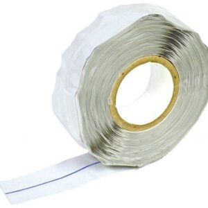 Raytech Grey Self Amalgamating Tape 25mm x 9.1m - Image 1